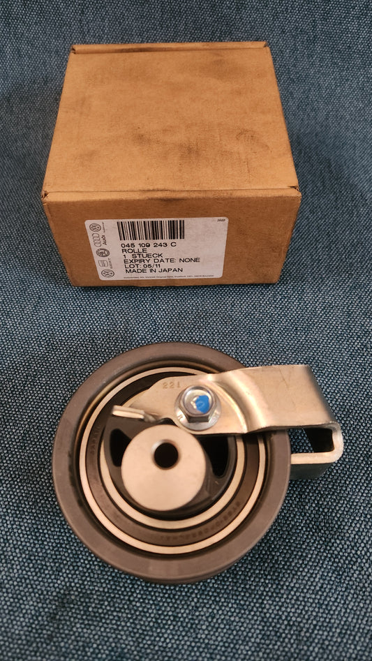 Tensioner Toothed Belt Audi A2/A3 8L/A4 B5/A6 C5/Passat 3B/BG/Lupo/Golf 4/Bora 045109243C Nos F4