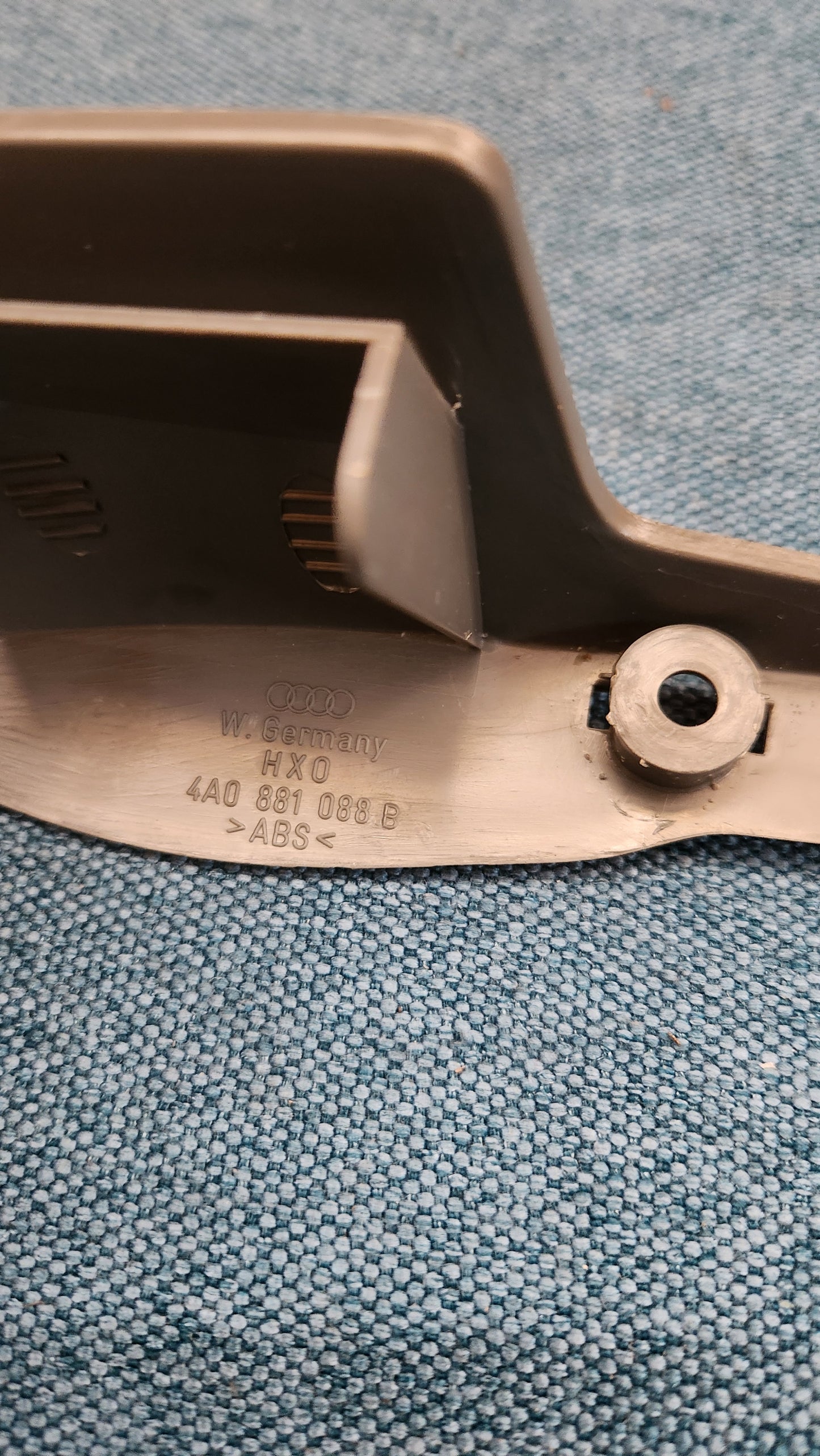 Cover Seat Rail Right Grey Audi 100/200/A6/C4 4A0881088B Nos I2