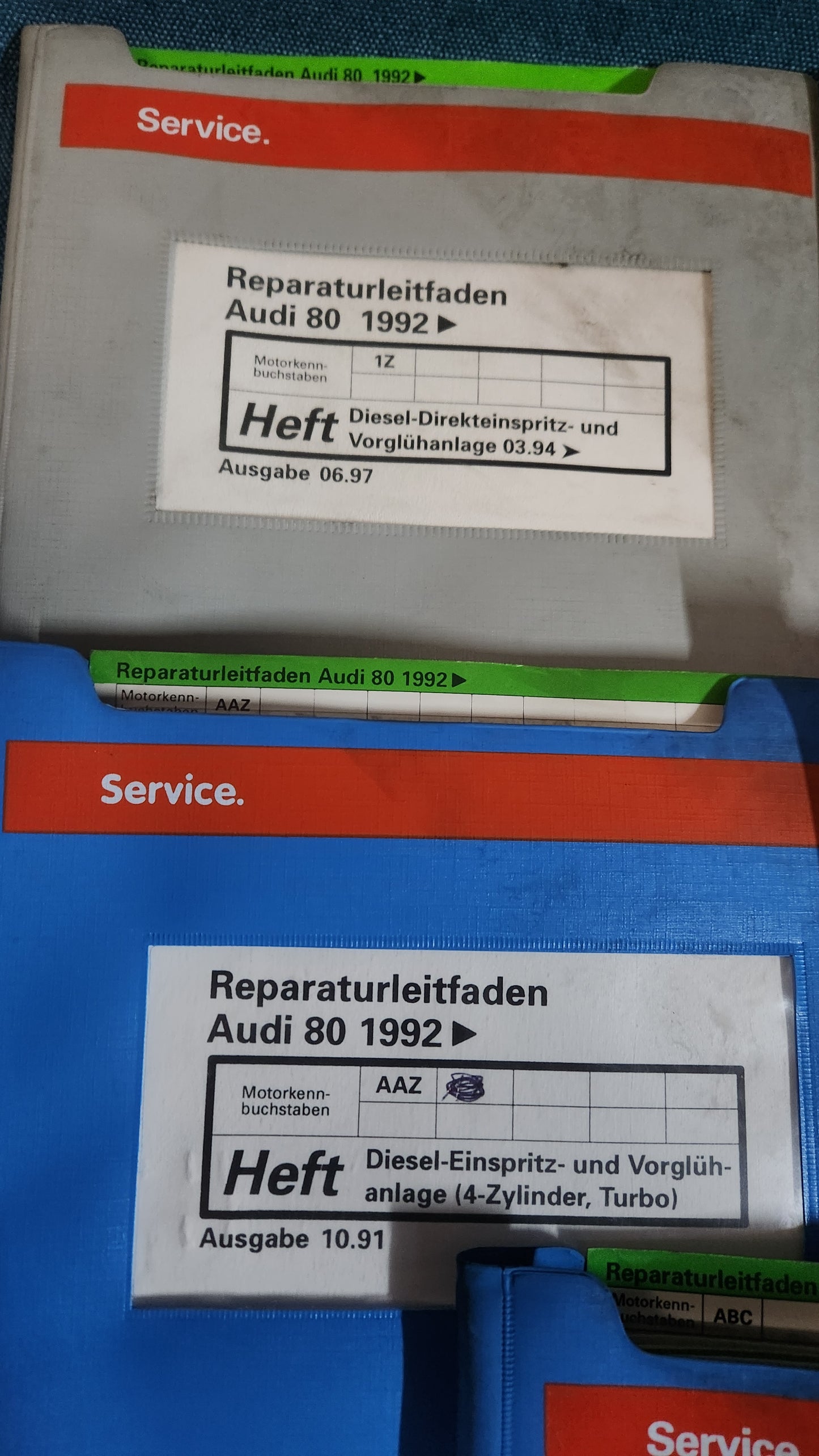 Audi 80 B4 Repair Manual Workshop Manual
