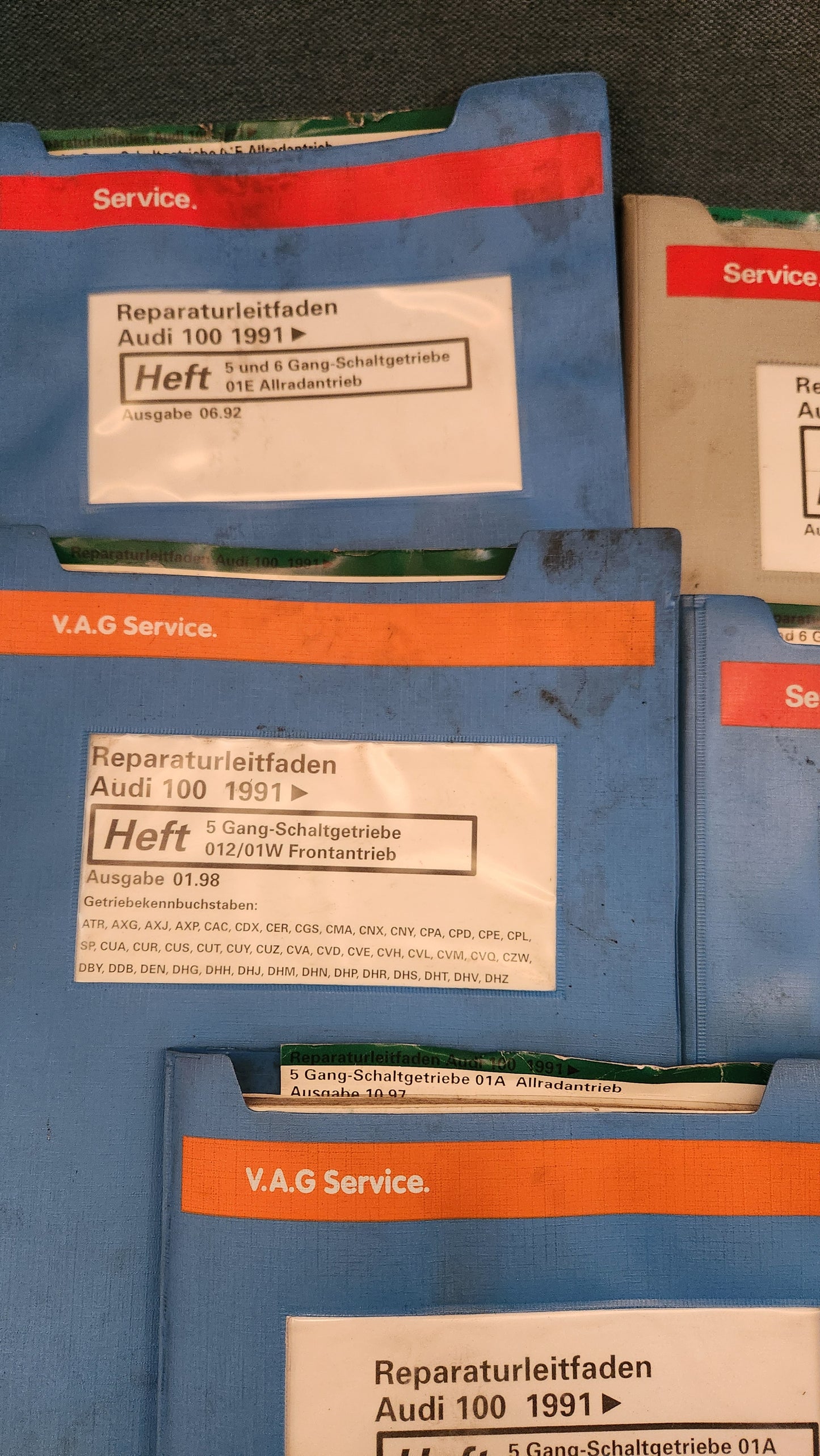 Audi 100 C4 Reparaturleitfaden Werkstattbuch