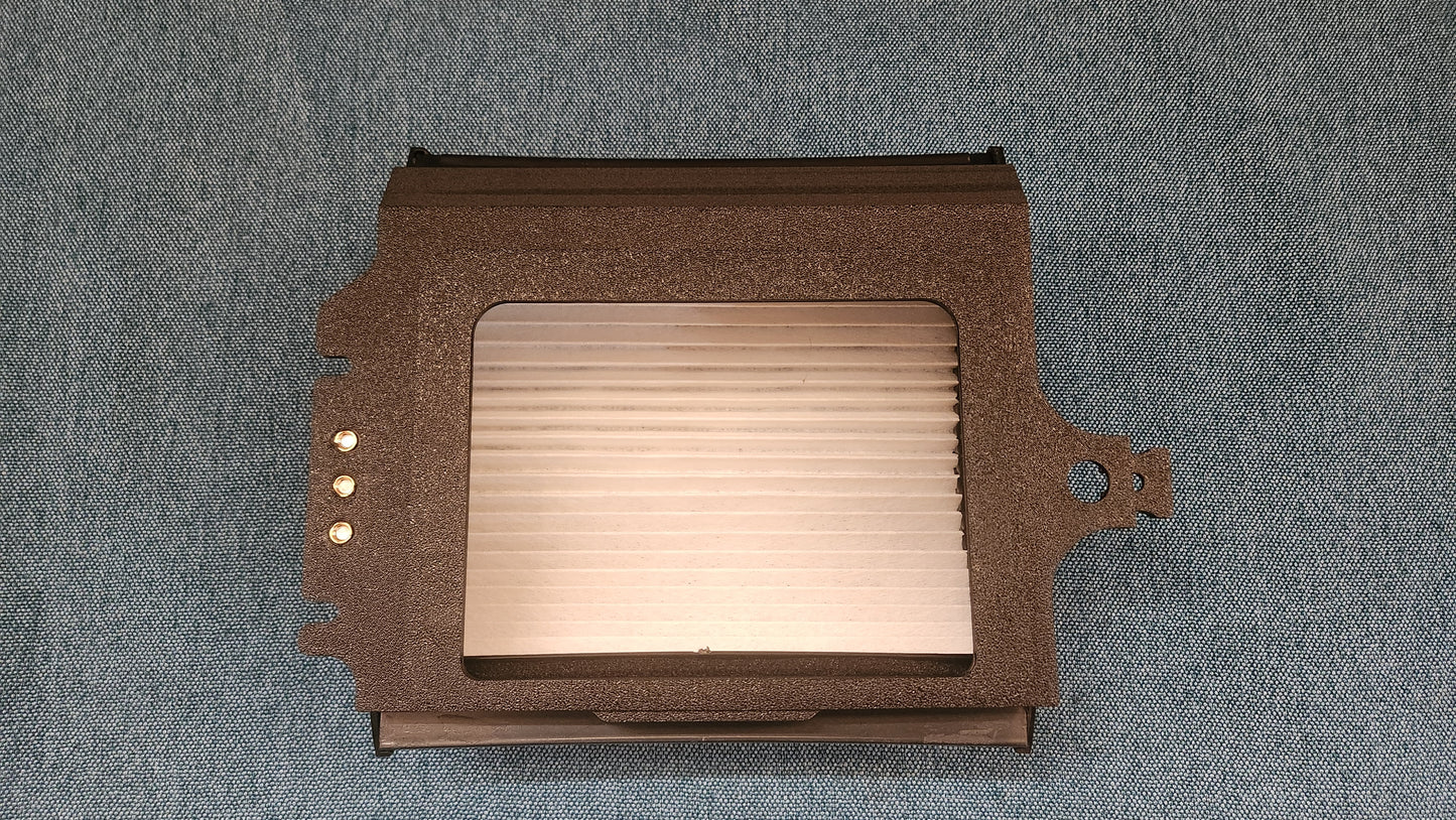 Classic/Retro Pollenfilter/Innenraumfilter Nachrüstkit Komplettset für Golf 2/Jetta 2