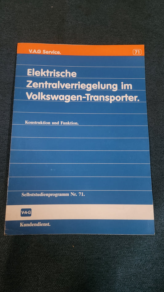 VW LT 1 Visco Lüfterkupplung Selbststudienprogramm Nr. 70 Reparaturleitfaden Werkstattbuch