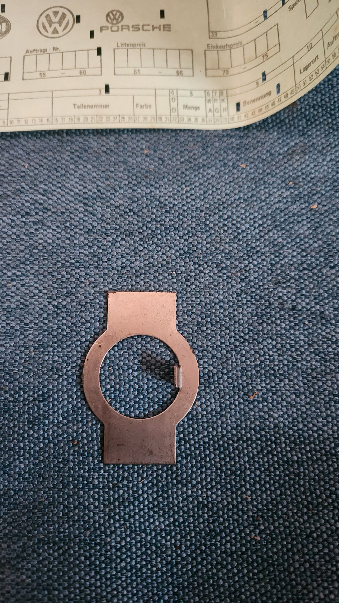 T1 Sicherungsblech Achschenkelmutter Sechskant 211405681 Nos E9