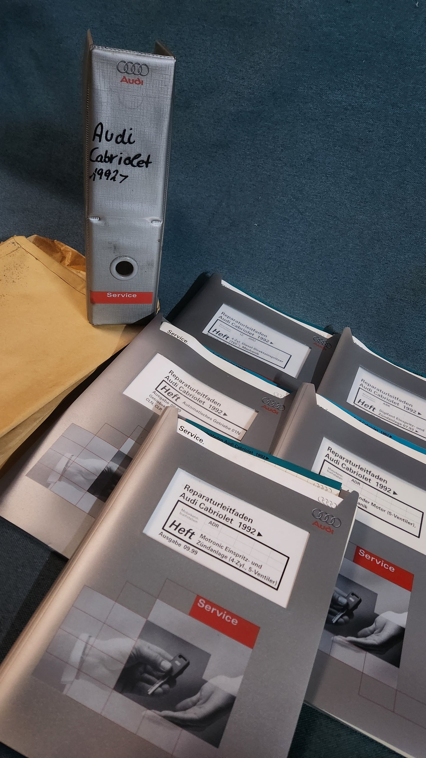 Audi 80 B4 Cabriolet Typ 89 Reparaturleitfaden Werkstattbuch Neu Sehr selten