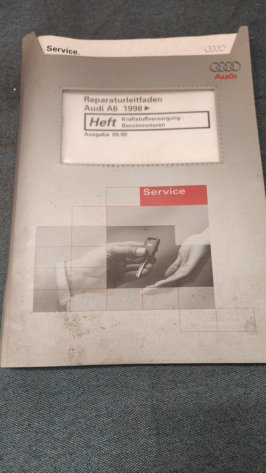 Audi A6 C5 Kraftstoffversorgung Benzinmotoren Reparaturleitfaden Werkstattbuch