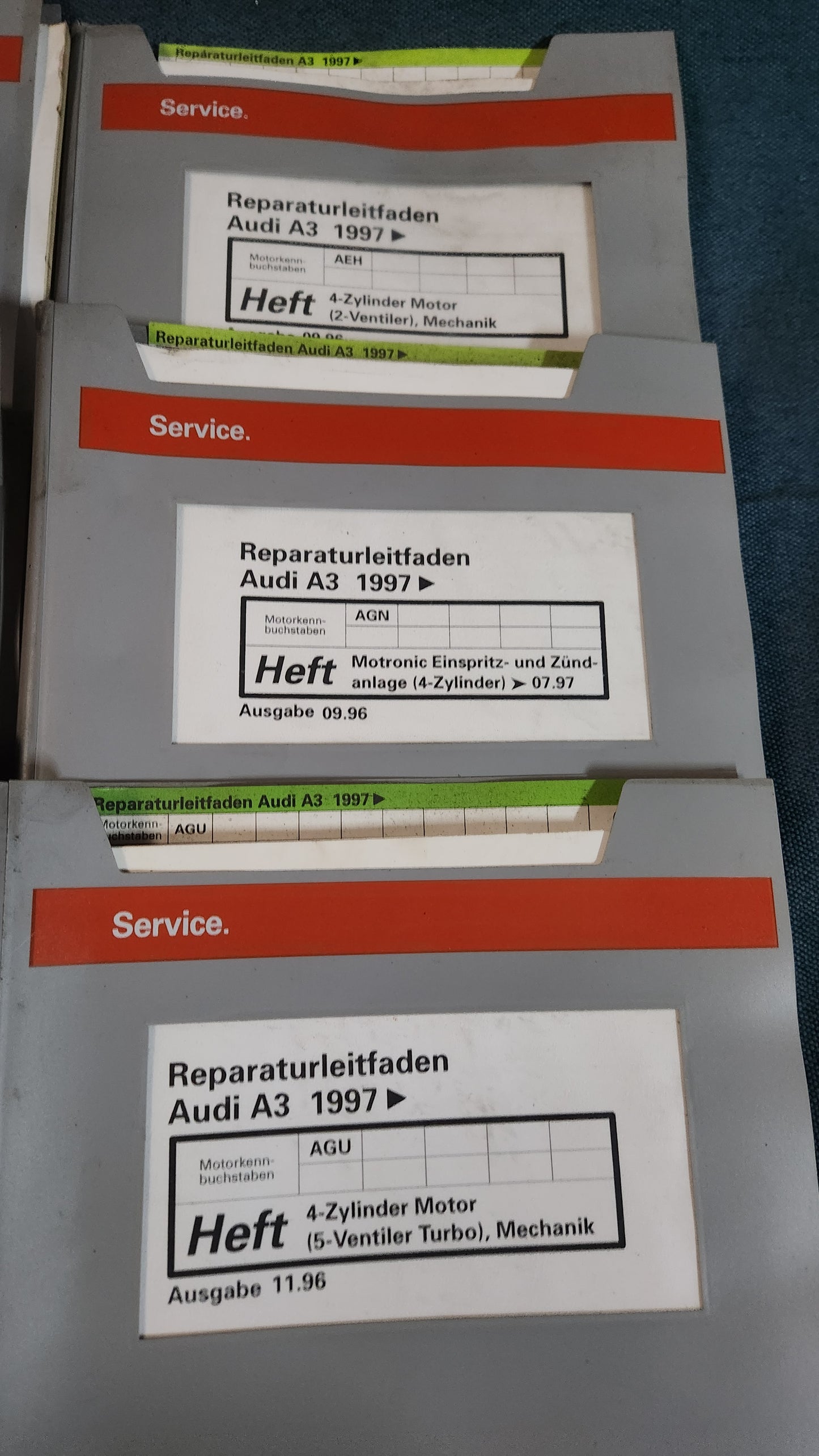 Audi A3 8L Reparaturleitfaden Werkstattbuch