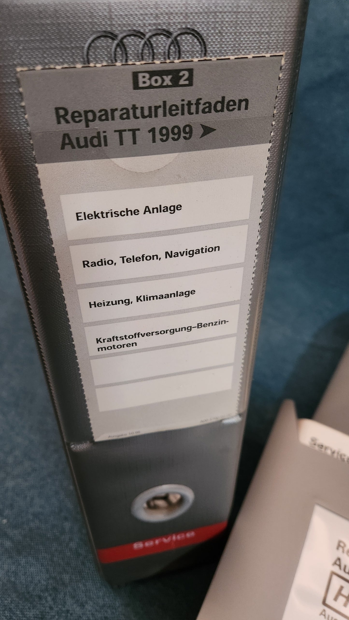 Audi TT 8N Reparaturleitfaden Werkstattbuch