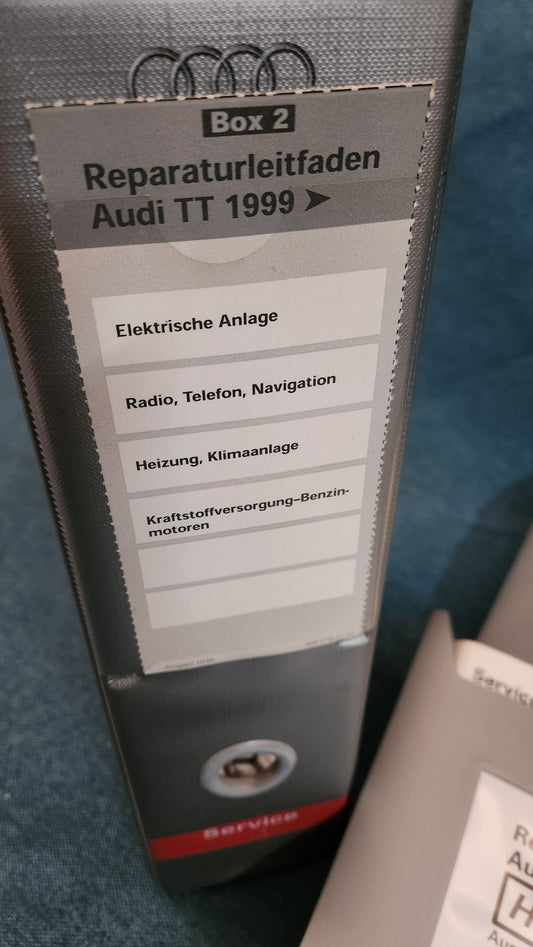 Audi TT 8N Reparaturleitfaden Werkstattbuch