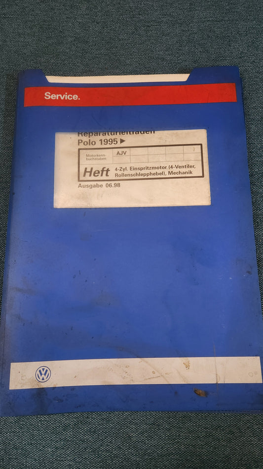 Polo 6N AJV Engine Repair Manual Workshop Manual