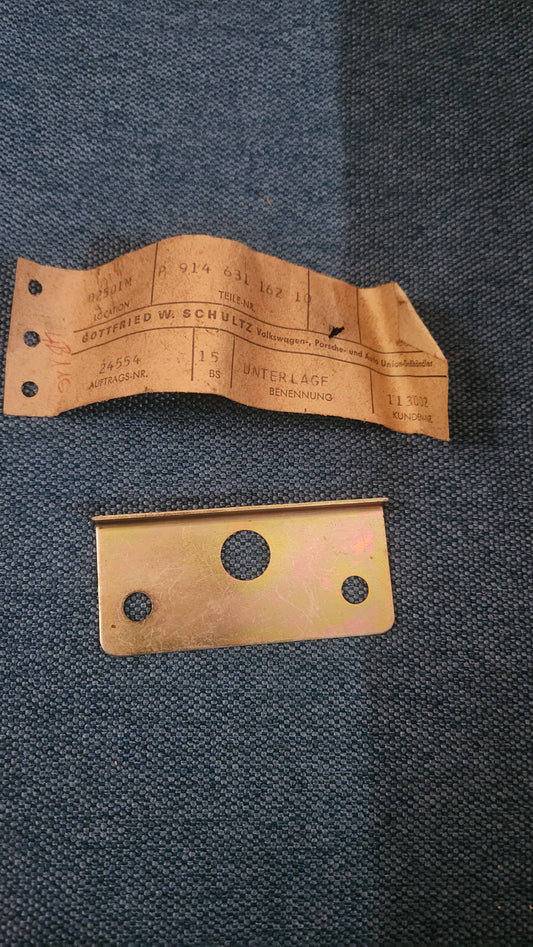 Fog light bracket for Porsche 914 91463116210 Nos K7
