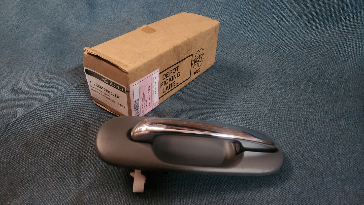 Rover 45 MG ZS Door Handle Chrome cxb102970lzw Nos B3