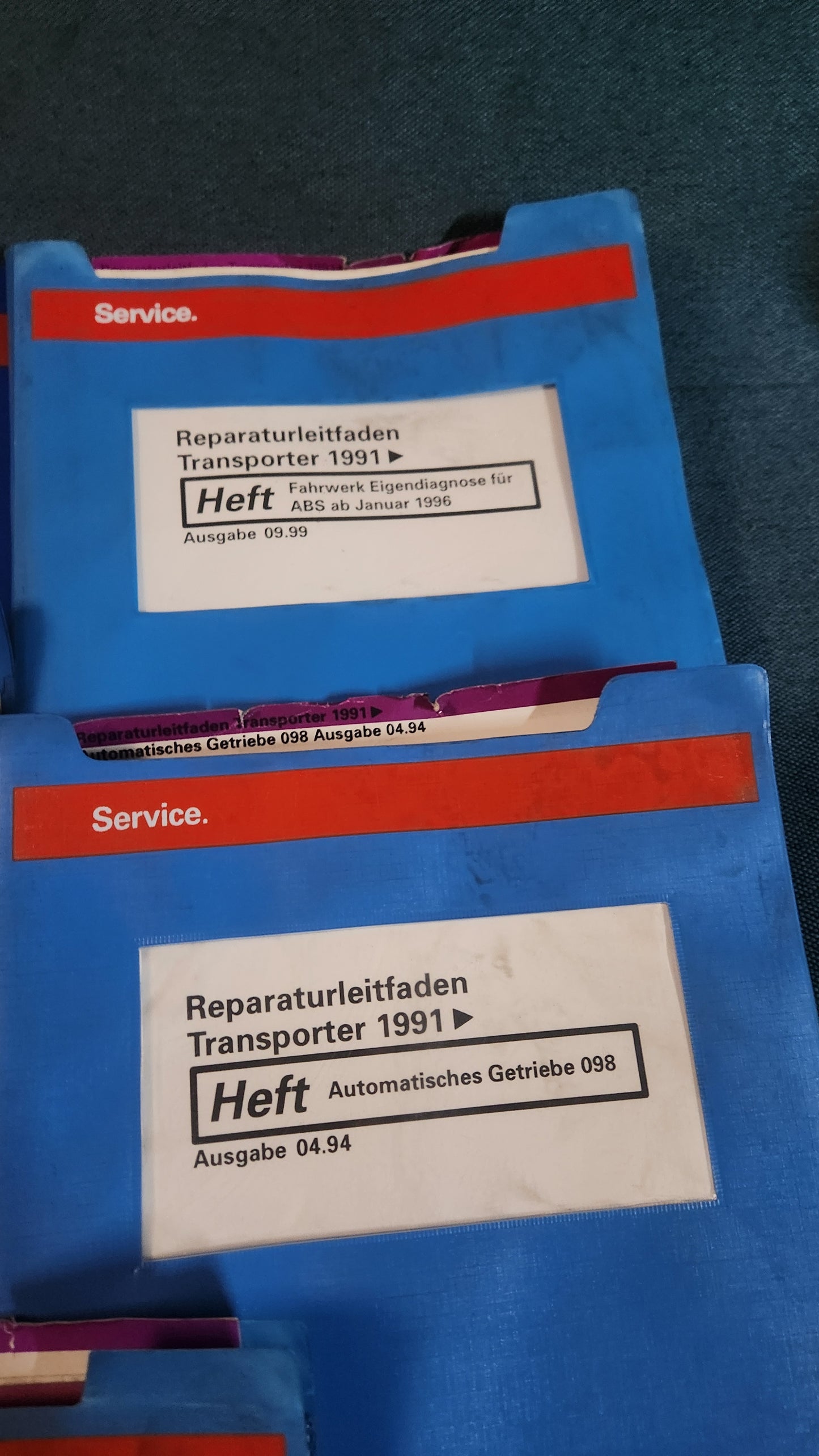 T4 Bus Reparaturleitfaden Werkstattbuch