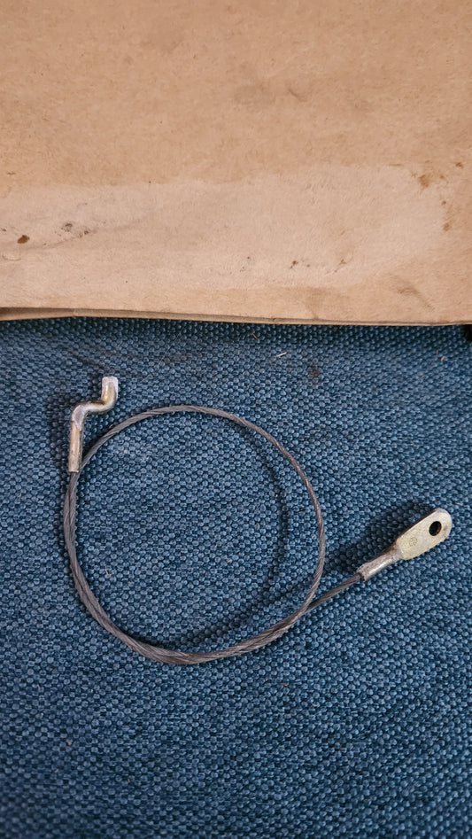 Seilzug für Lehnenentriegelung Typ 1/3 Käfer 371881595 Nos S2