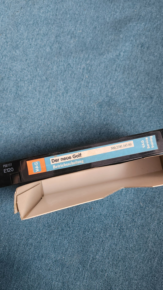 Der neue Golf VHS Kasette Vorstellung