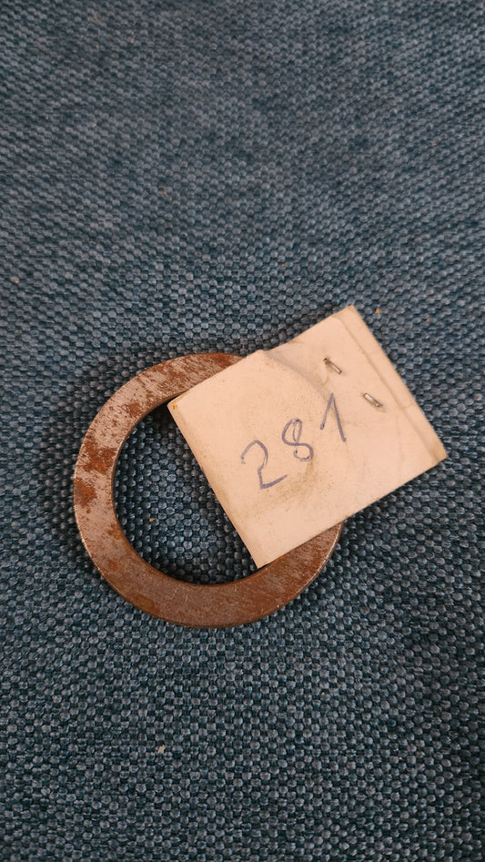 Abstandsring Pendelachse hinten innen T1 Bus/Käfer/Karmann Ghia/Kübelwagen/Typ3 111501281 Nos L5
