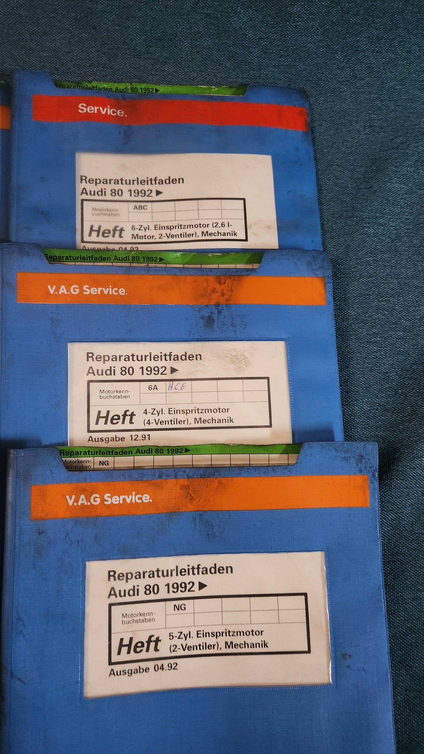 Audi 80 B4 Reparaturleitfaden Werkstattbuch