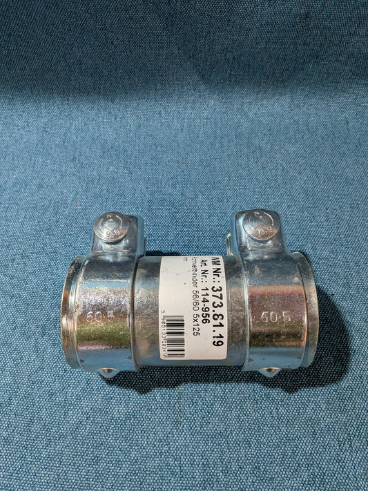 Exhaust clamp pipe connector 56/60.5x125mm 114956 NOS/New A16