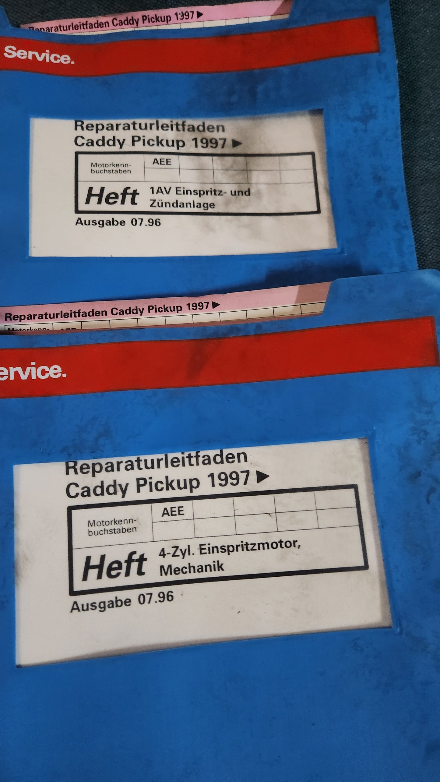 Caddy Pickup 9KV Reparaturleitfaden Werkstattbuch