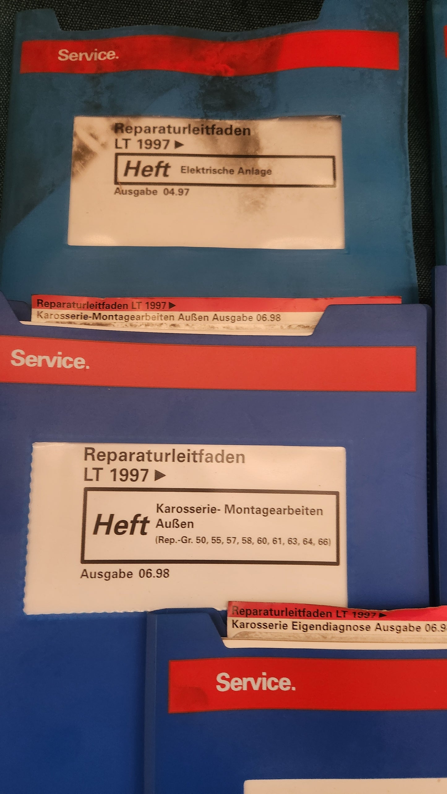 LT2 D Reparaturleitfaden Werkstattbuch
