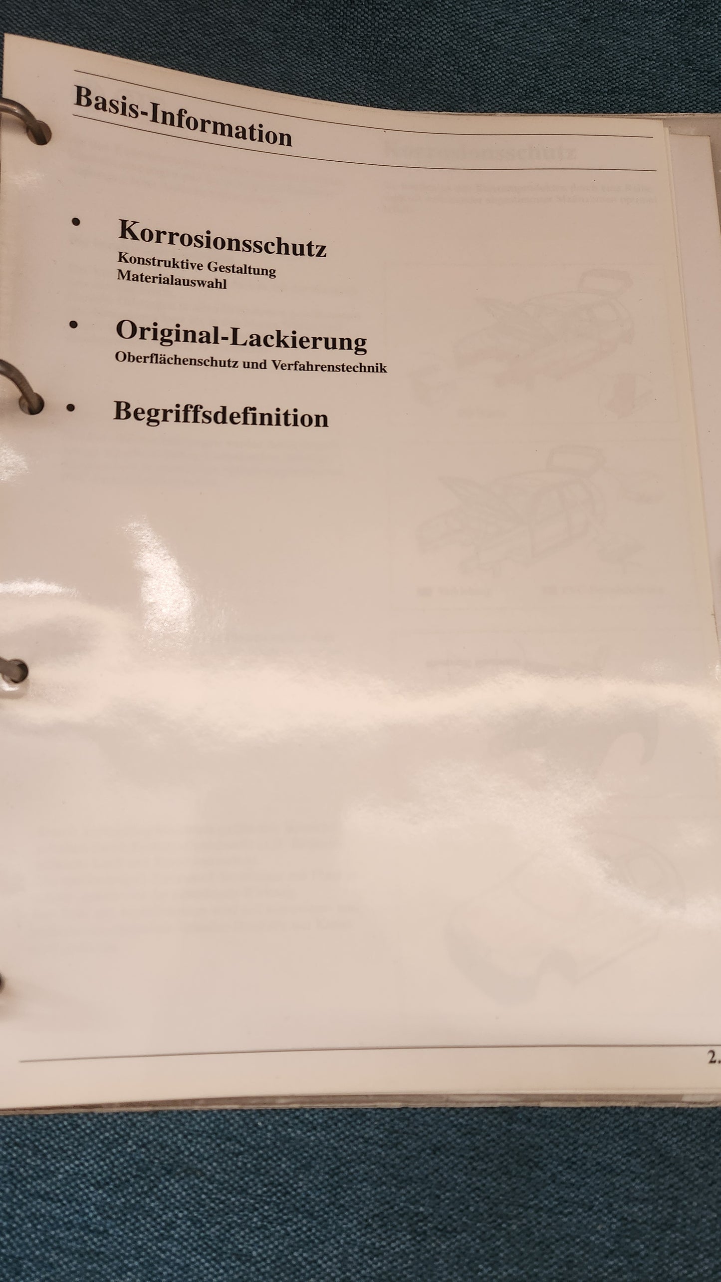 Beurteilung von Fahrzeuglackierungen Vw/Audi Reparaturleitfaden Werkstattbuch