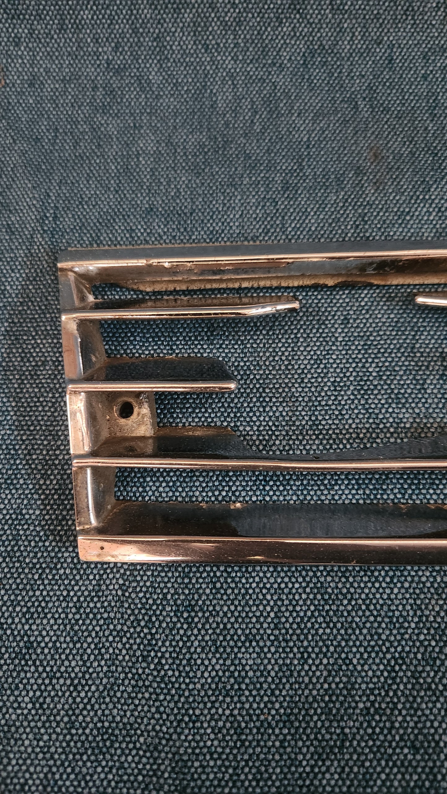 Porsche 911 912 Horn Grille Chrome Cover Right Open 901559431228 NOS M3