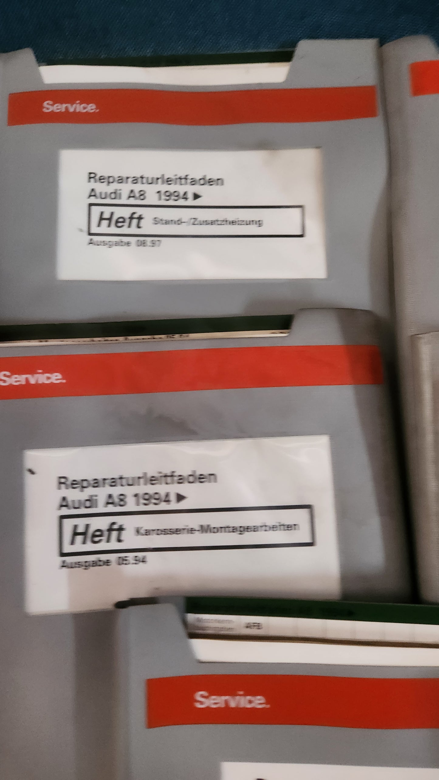 Audi A8 Reparaturleitfaden Werkstattbuch