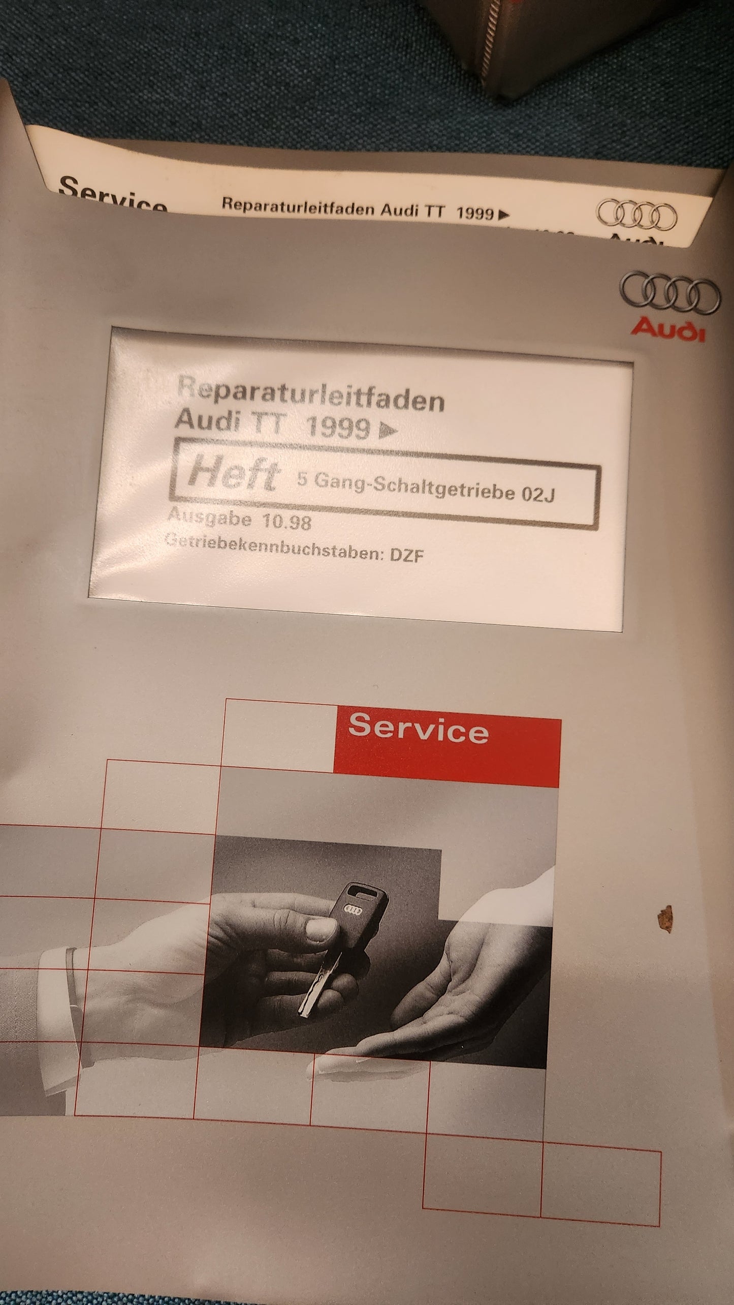 Audi TT Reparaturleitfaden Werkstattbuch Z1