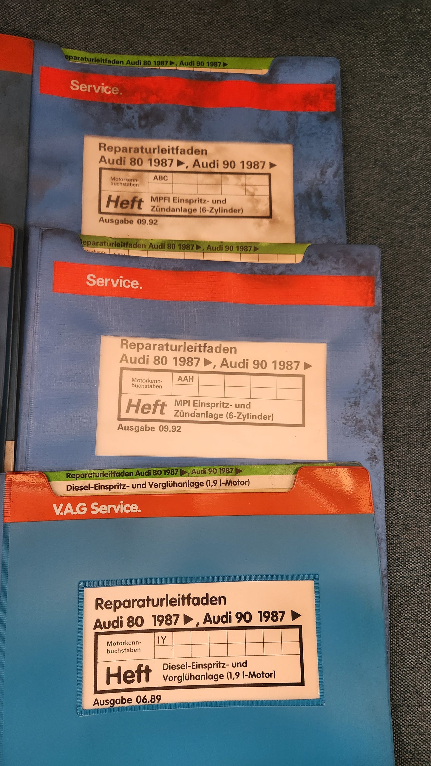 Audi 80/90 B3 Reparaturleitfaden Werkstattbuch Z2