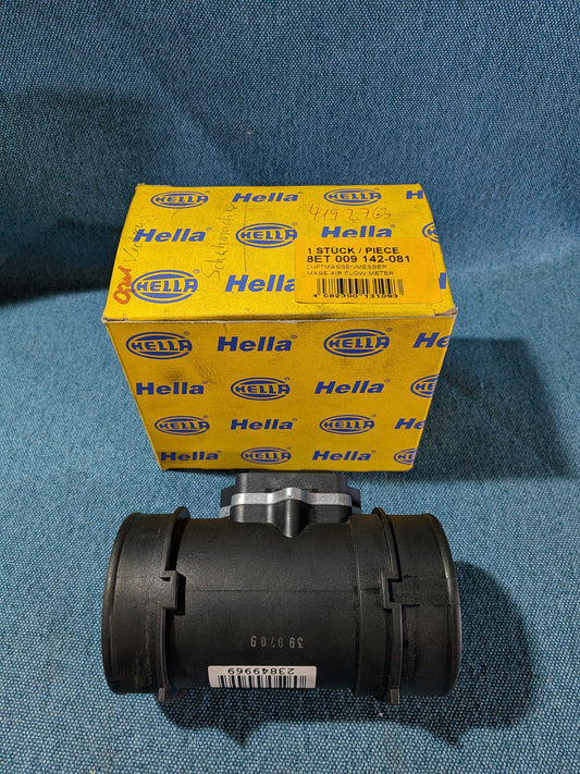 Mass Air Flow Sensor (MAF) Hella 8ET009142081 Opel/Omega B/Vectra B 90411957 NOS/New F10