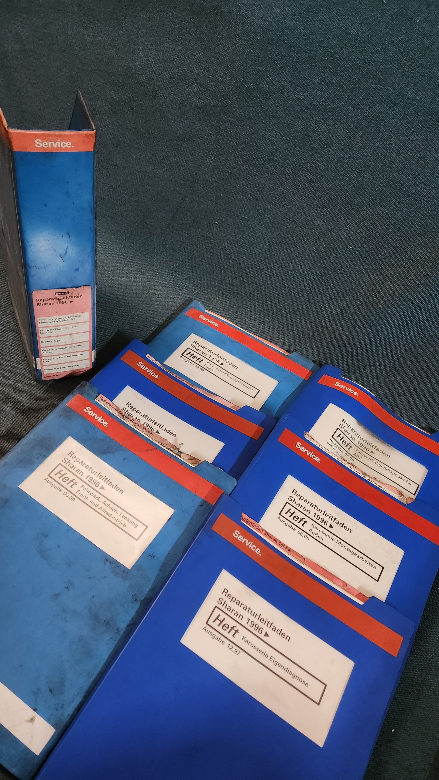 VW Sharan Repair Manual Workshop Book