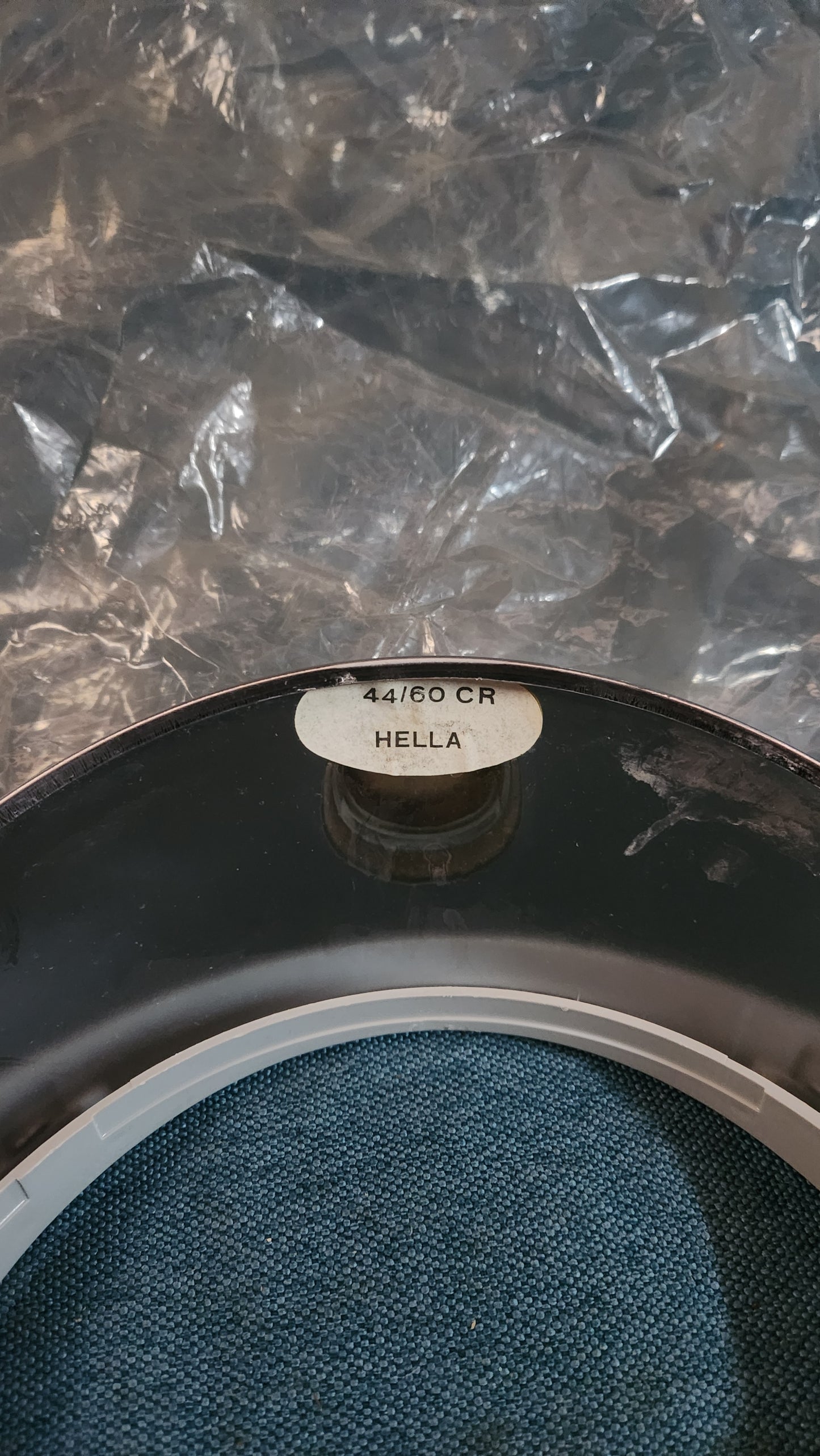 Porsche 911 Chrom Scheinwerferabdeckung Scheinwerferring 90163110202 Nos E8