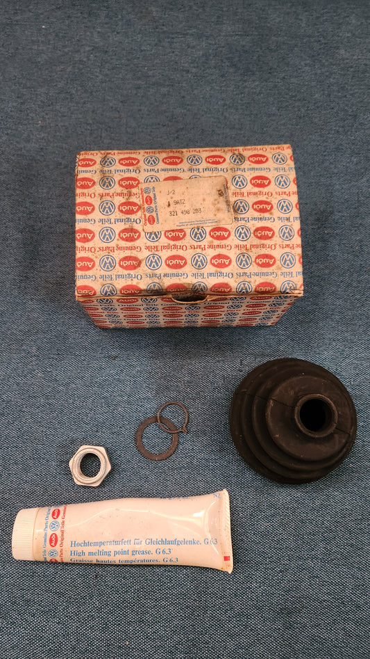 Achsmanschette Antriebswellenmanschette Golf/Jetta1/PassatB1/Scirocco1 321498203 Nos E5