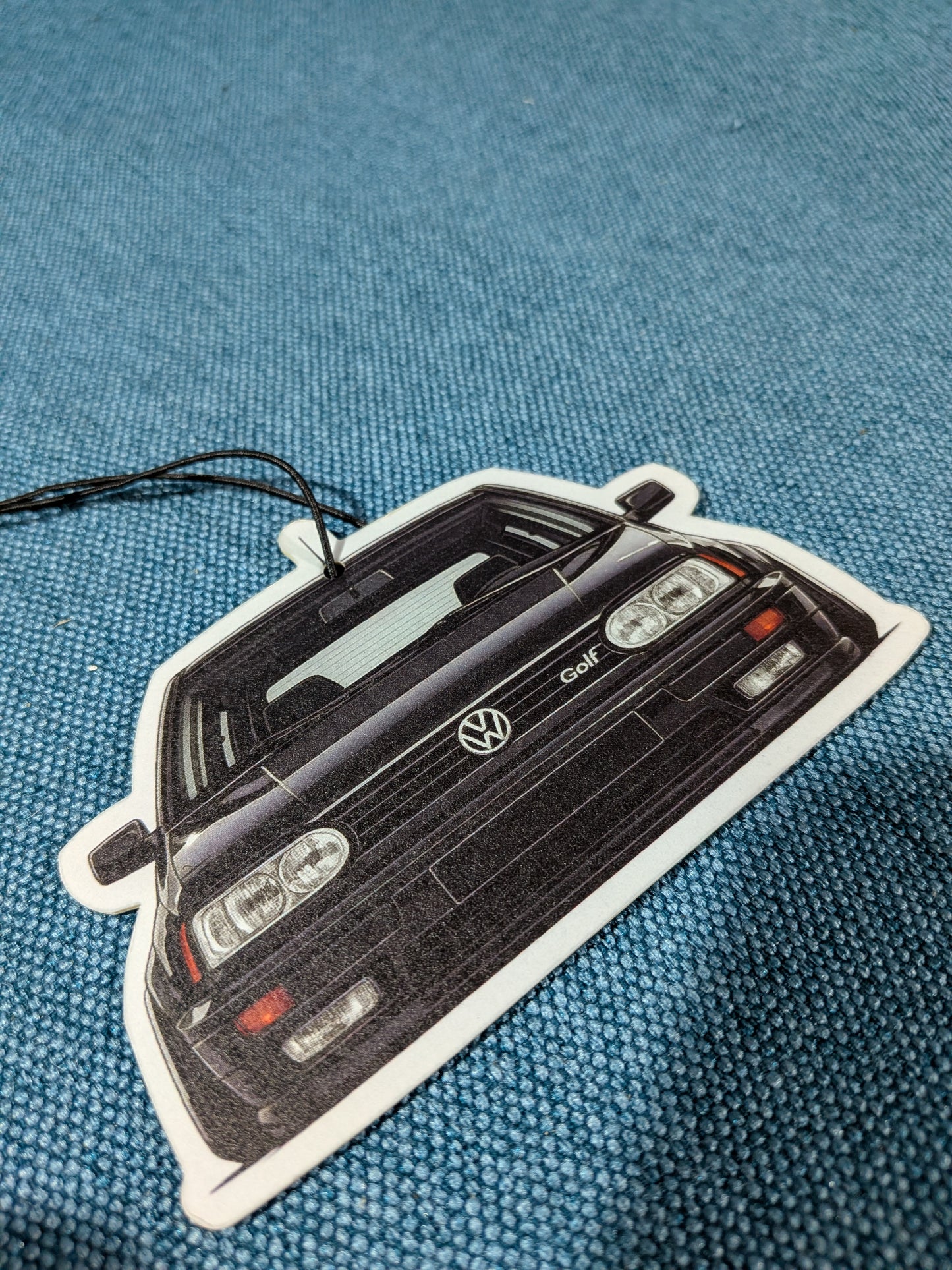 Duftbaum/Duftanhänger Vanilla Golf 3Tuning Design Front Ansicht