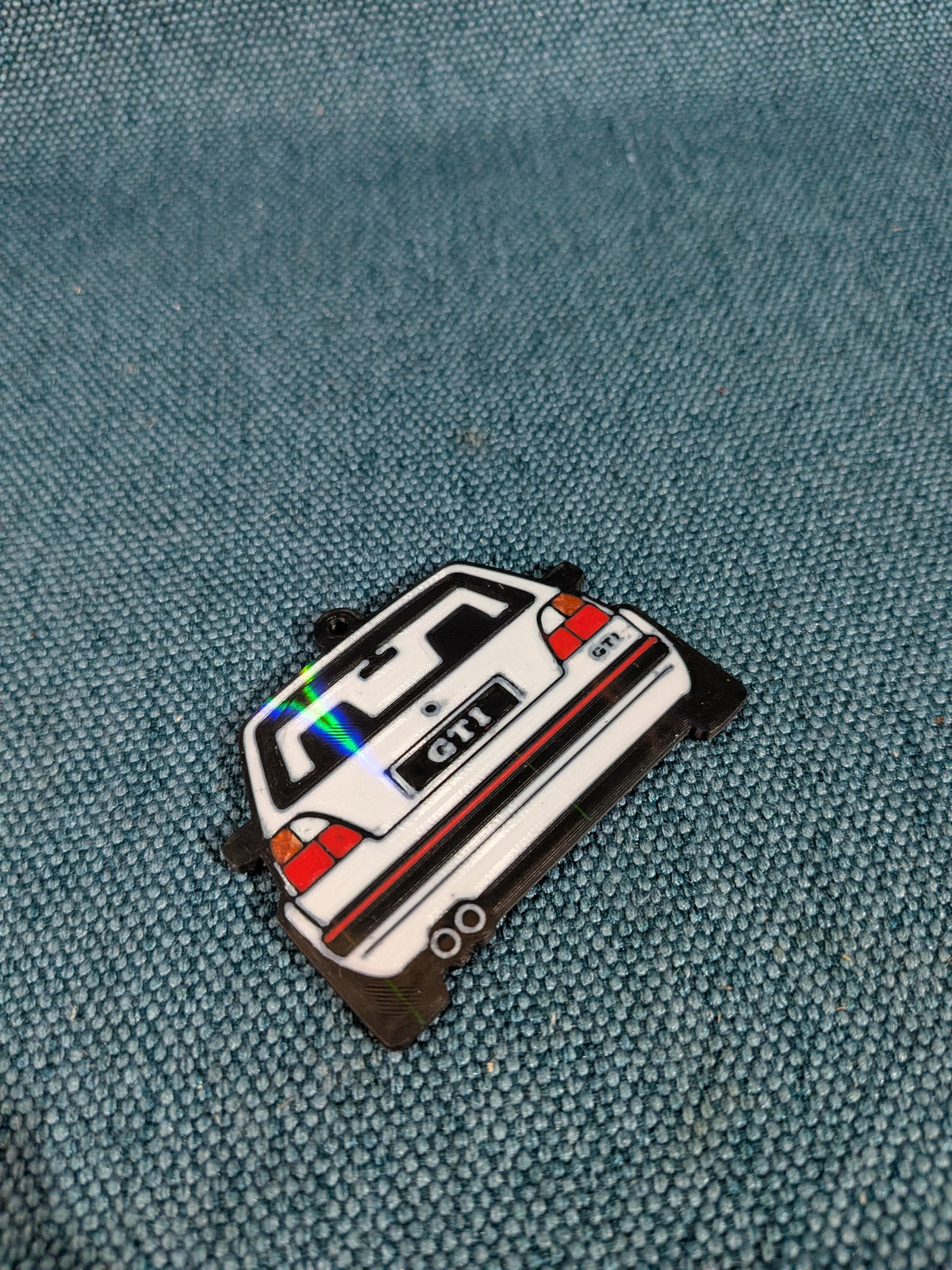 Schlüsselanhänger Golf 2 Original Rückleuchten GTI 3D Druck