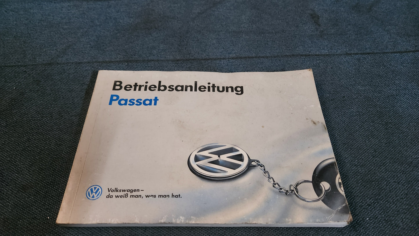 Passat B3 35I Serviceheft Bedienungsanleitung Bord Mappe Buch Betriebsanleitung C3