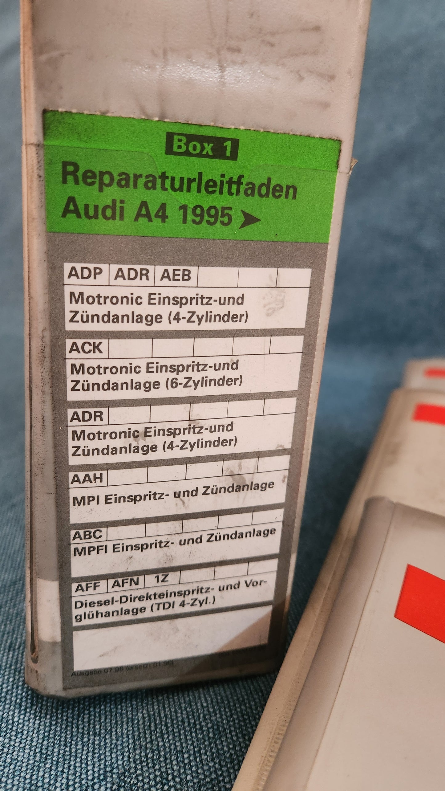 Repair manual, workshop manual