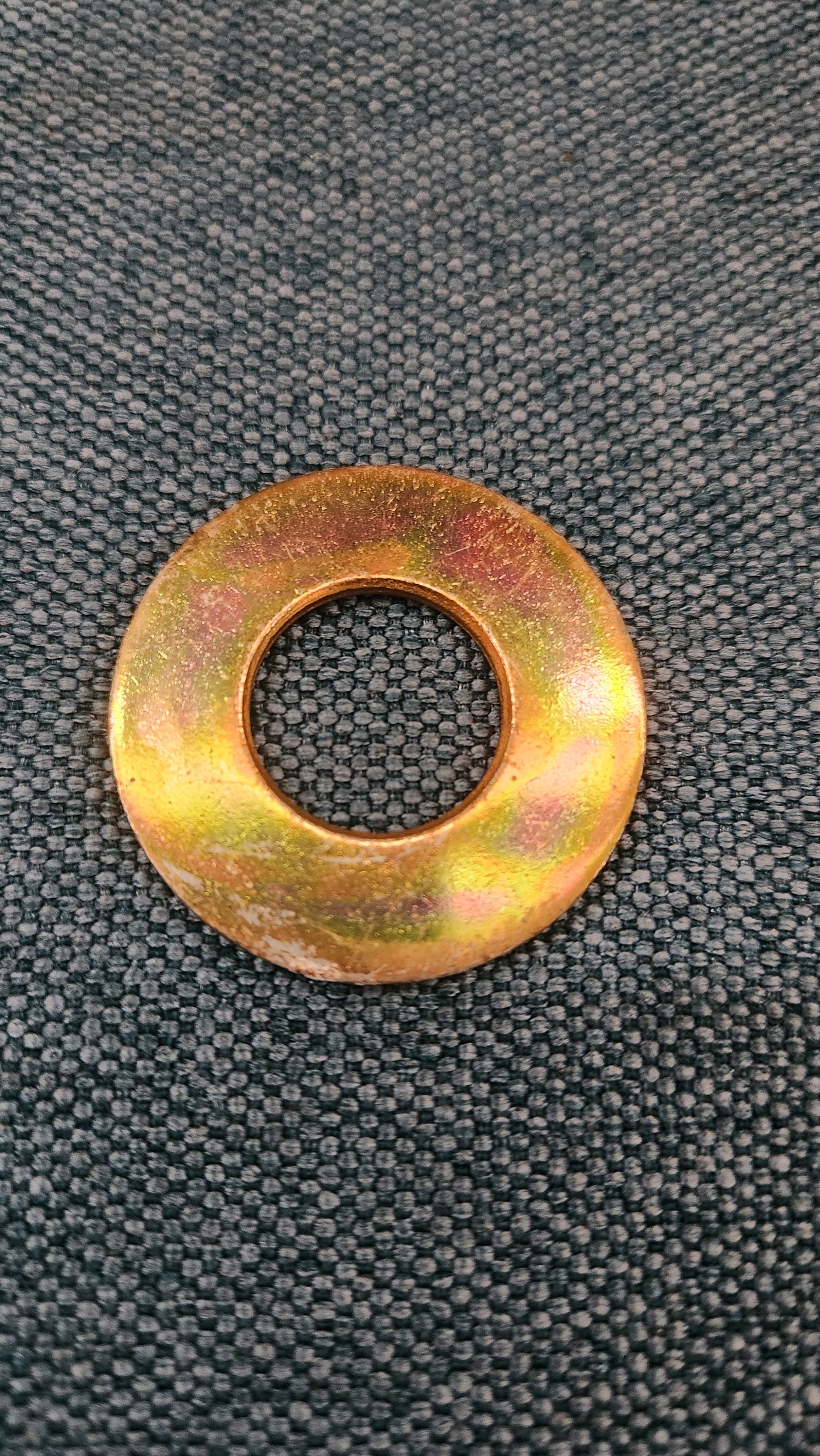 Unterlegscheibe Porsche 914 Stoßdämpfer Stabilisator  hinten 91433356600 Nos K6