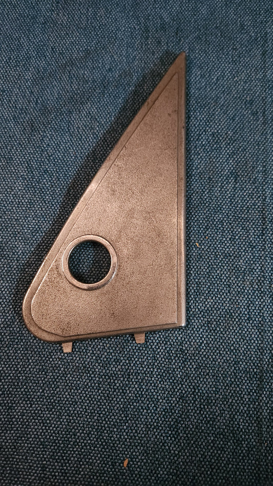 Mercedes W123 Spiegeldreieck Chrom Abdeckung Spiegel 1237250811 Gebraucht D3