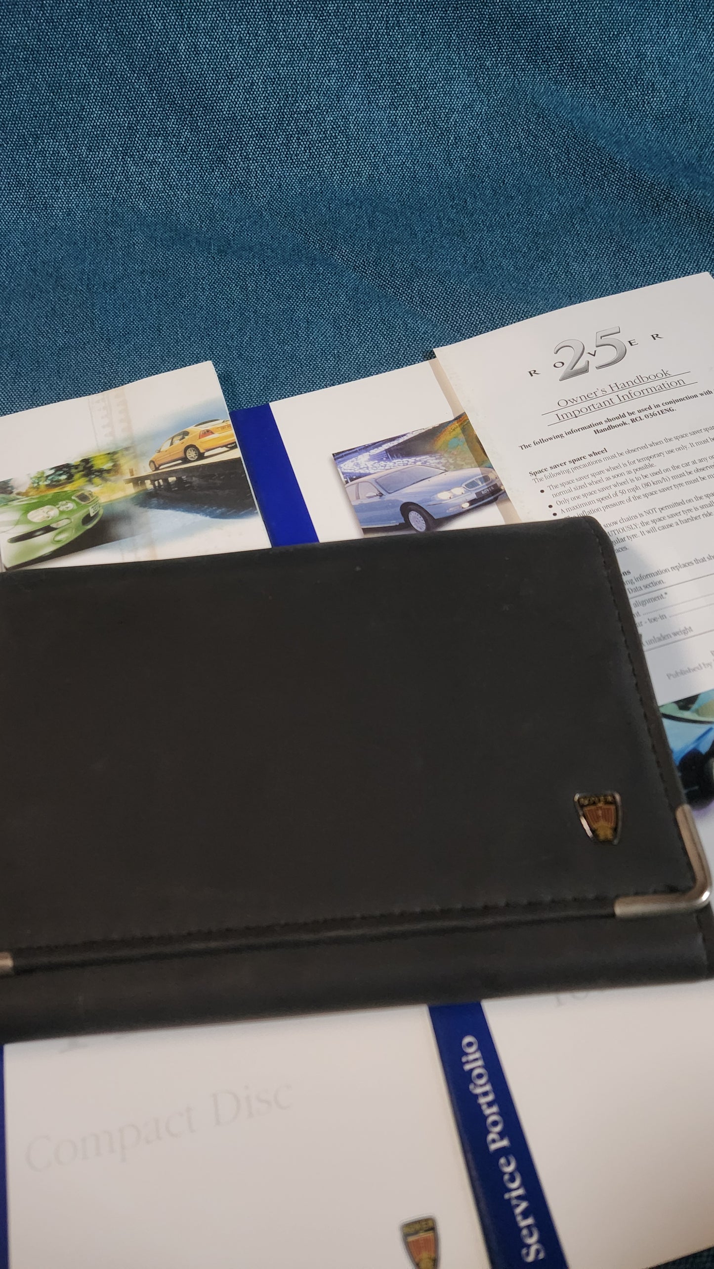 Rover 25 MG MGF Bordbuch Heft Mappe Betriebsanleitung Bedienungsanleitung C6