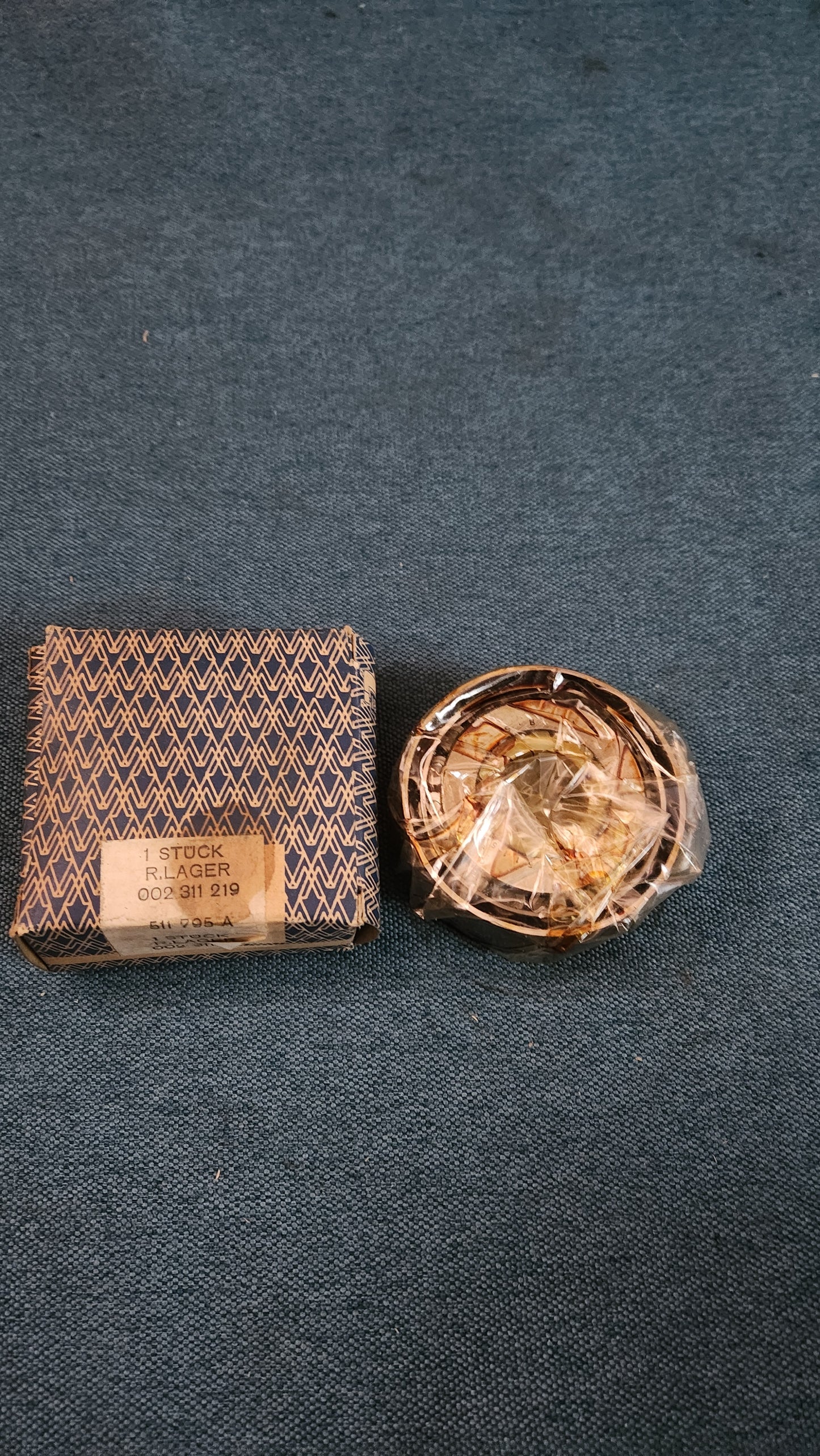 VW Bus T2 T2a Ritzel Lager Doppelkegelrollenlager 002311219 Nos E9