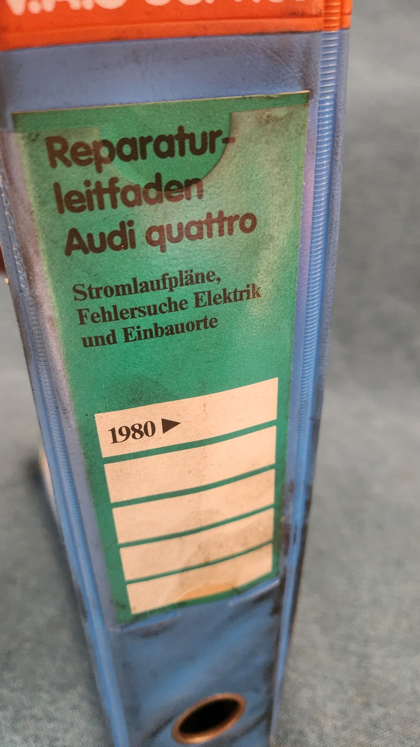 Audi Quattro Stromlaufpläne 80/90/100 B2/C2/C3 Reparaturleitfaden Werkstattbuch Selten