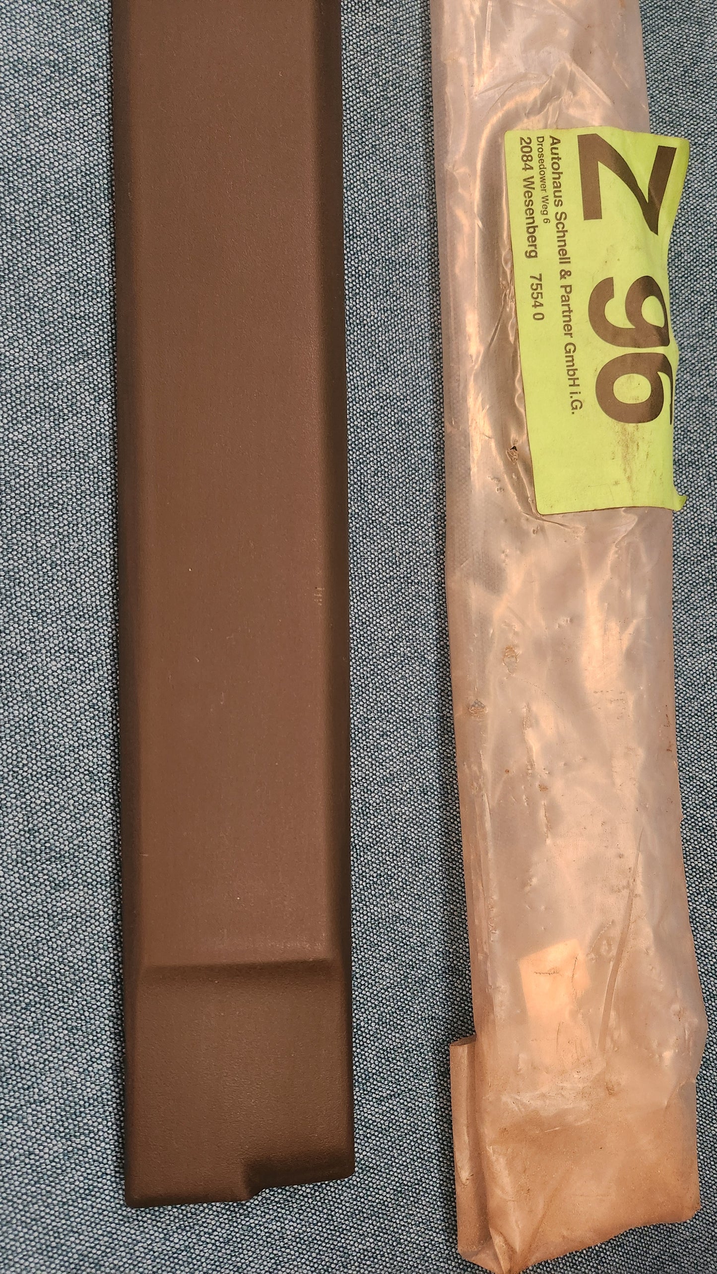 Zierleiste Aufprallschutz Golf/Jetta/2 191853516F Nos Q3