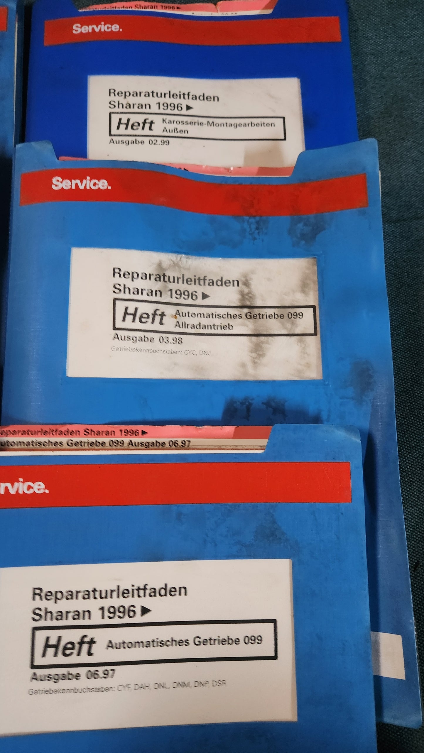 VW Sharan Repair Manual Workshop Manual