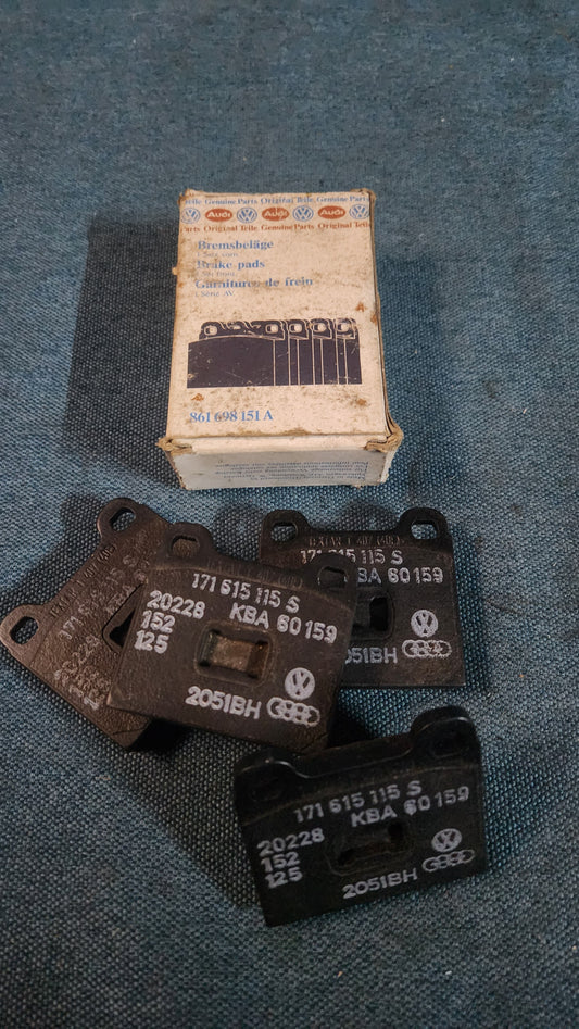 Bremsklötze T2 Bus Transporter 251698151E Nos G3