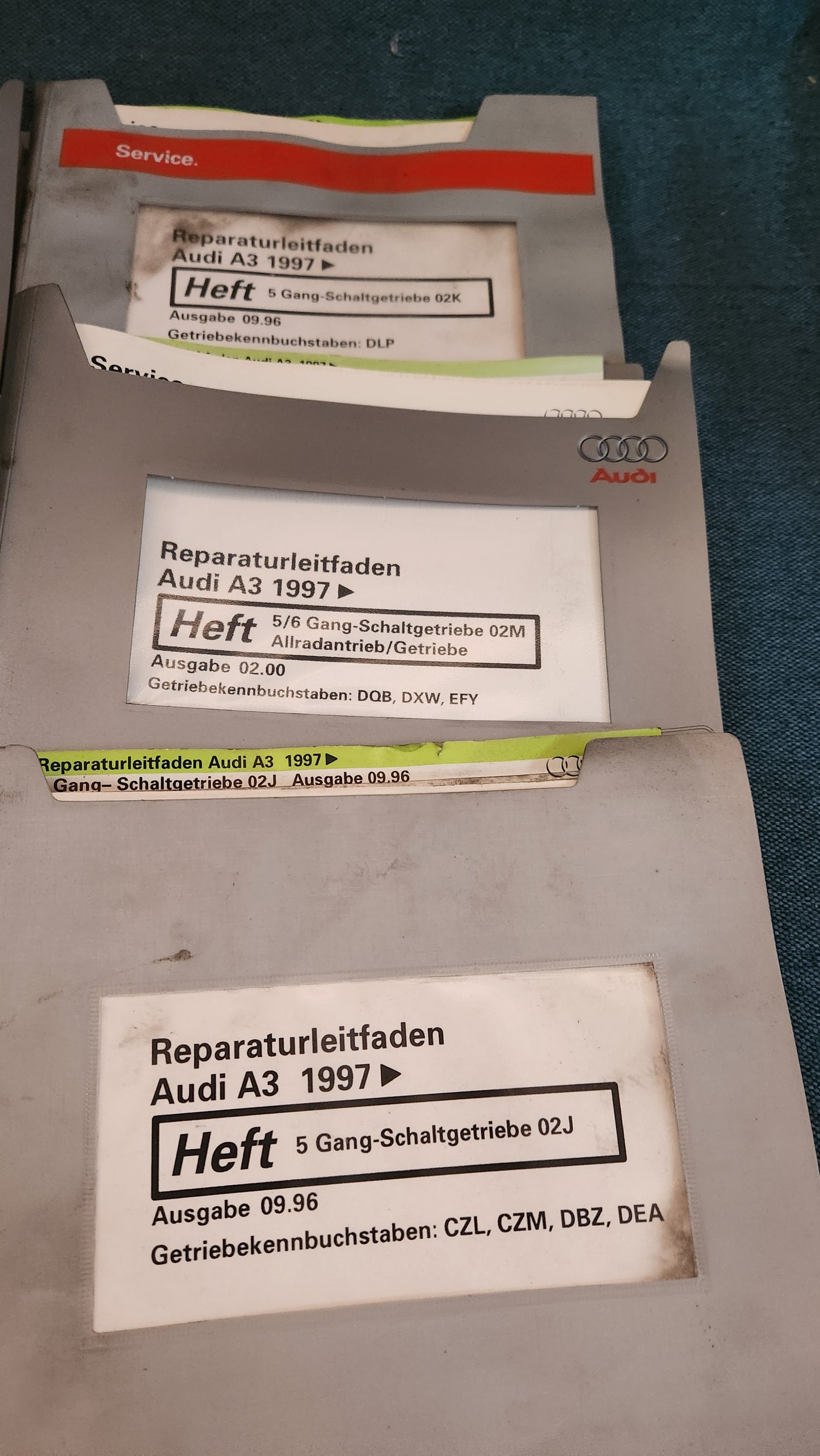 Audi A3 8L Reparaturleitfaden Werkstattbuch