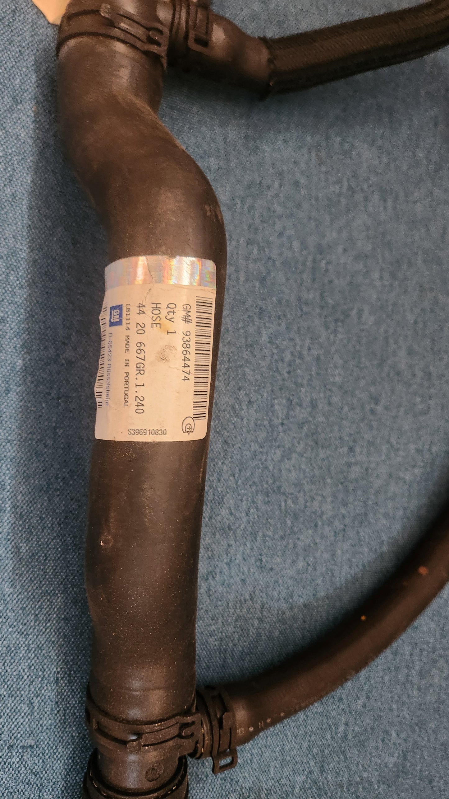 Radiator Hose Opel Vivaro GM93864474 NOS N4