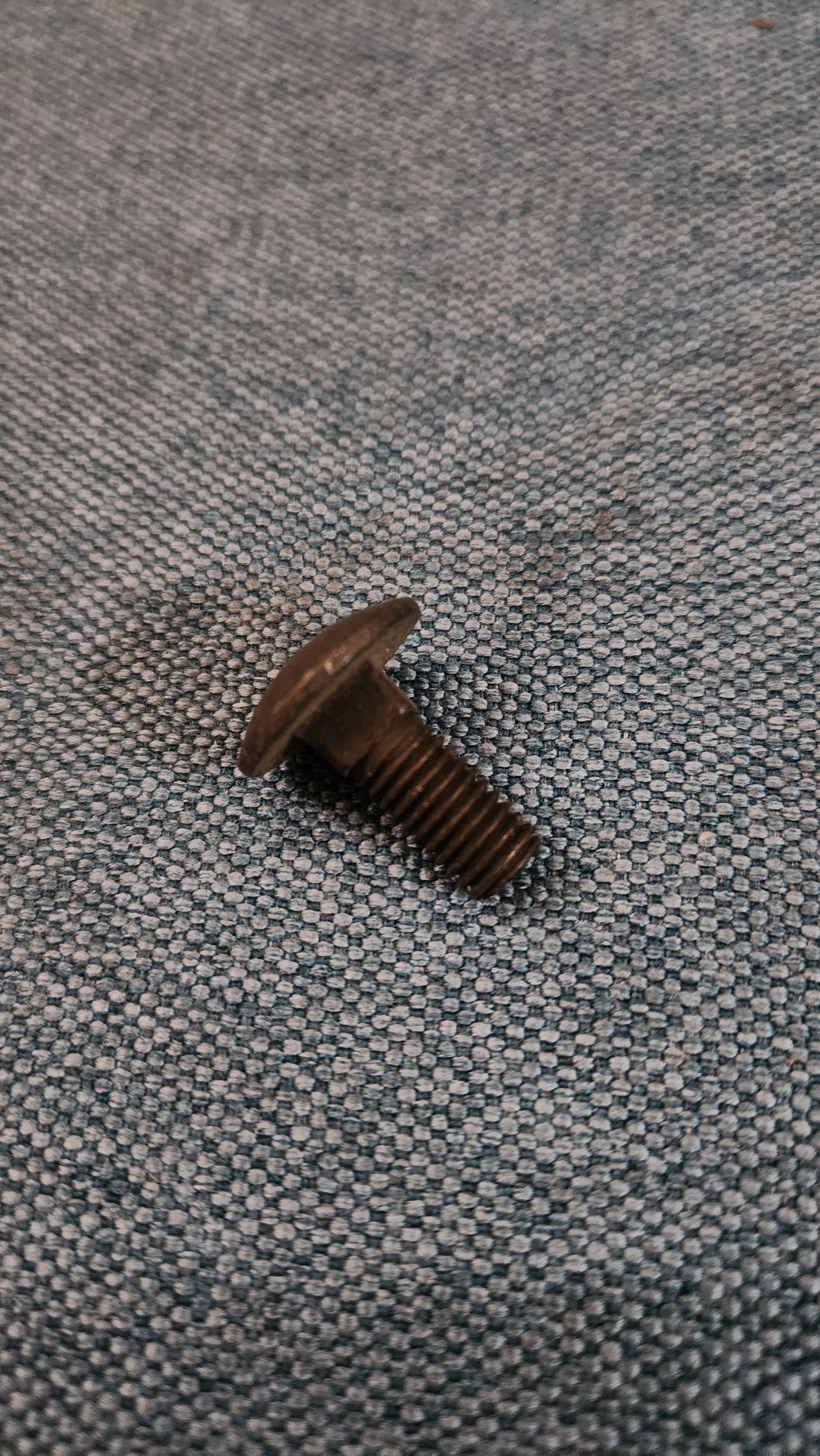 Flachrundschraube  schwarz für Stoßstangenecke  T3 Bus N0105265 Nos K7
