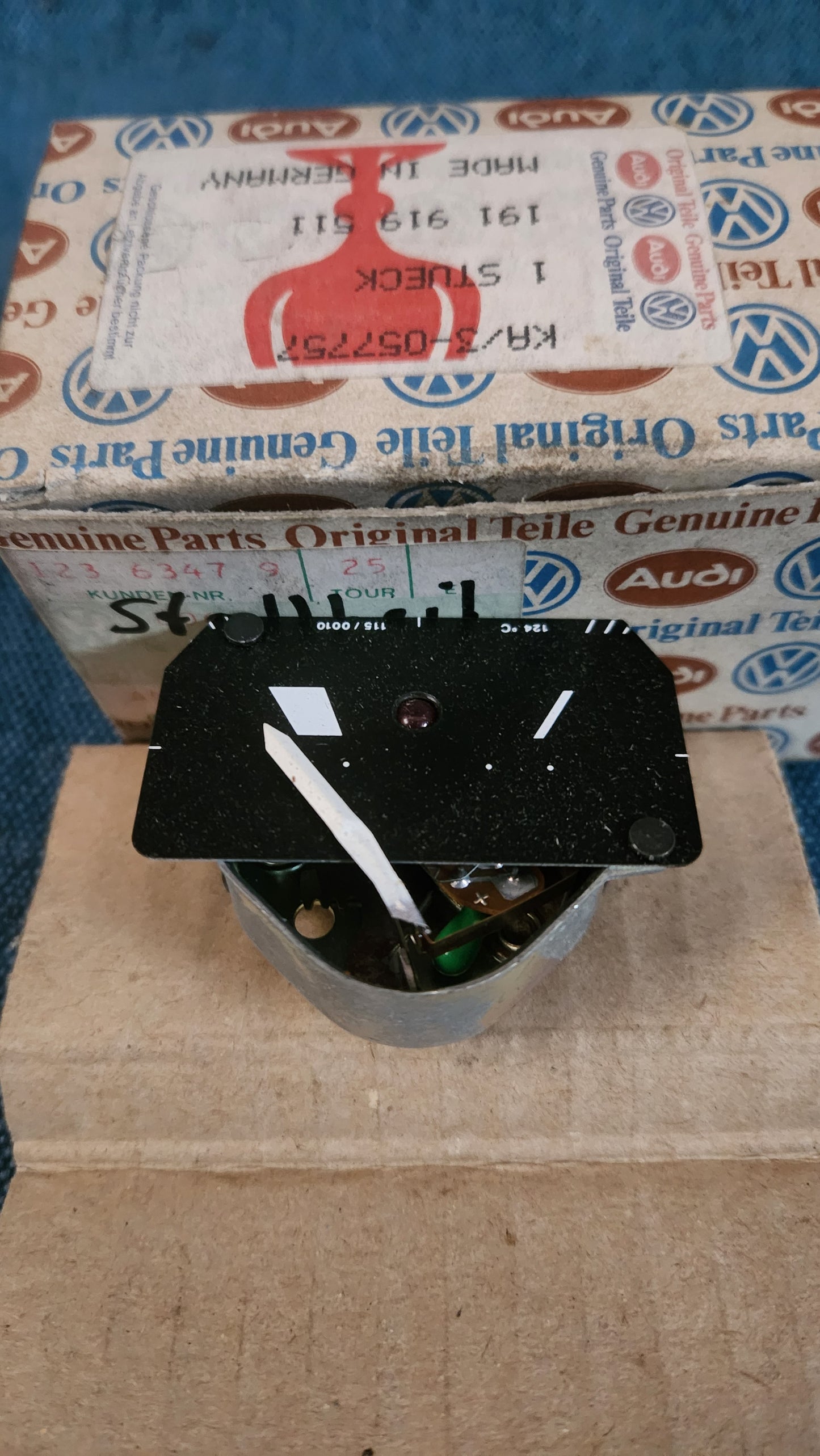 Coolant Temperature Gauge Golf/Jetta/Scirocco/2/Passat 32B B2 191919511 Nos G7