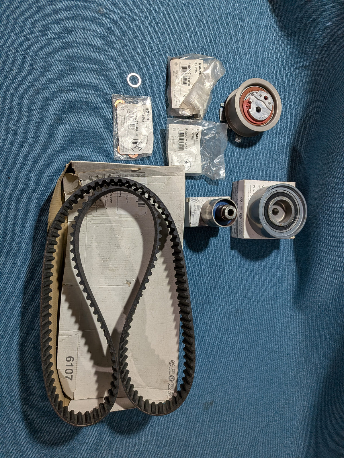 Zahnriemensatz Golf/Plus/5/Passat B6/Touran 1T1/Audi A3 8P/A4 B7/A6 C6 03G198119B NOS C10