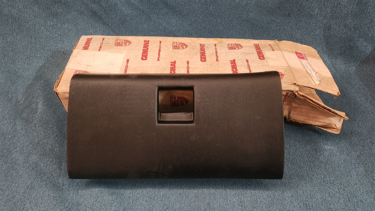 Handschuhfachdeckel Abdeckung Schwarz Porsche 928 92855205303 Nos Q3